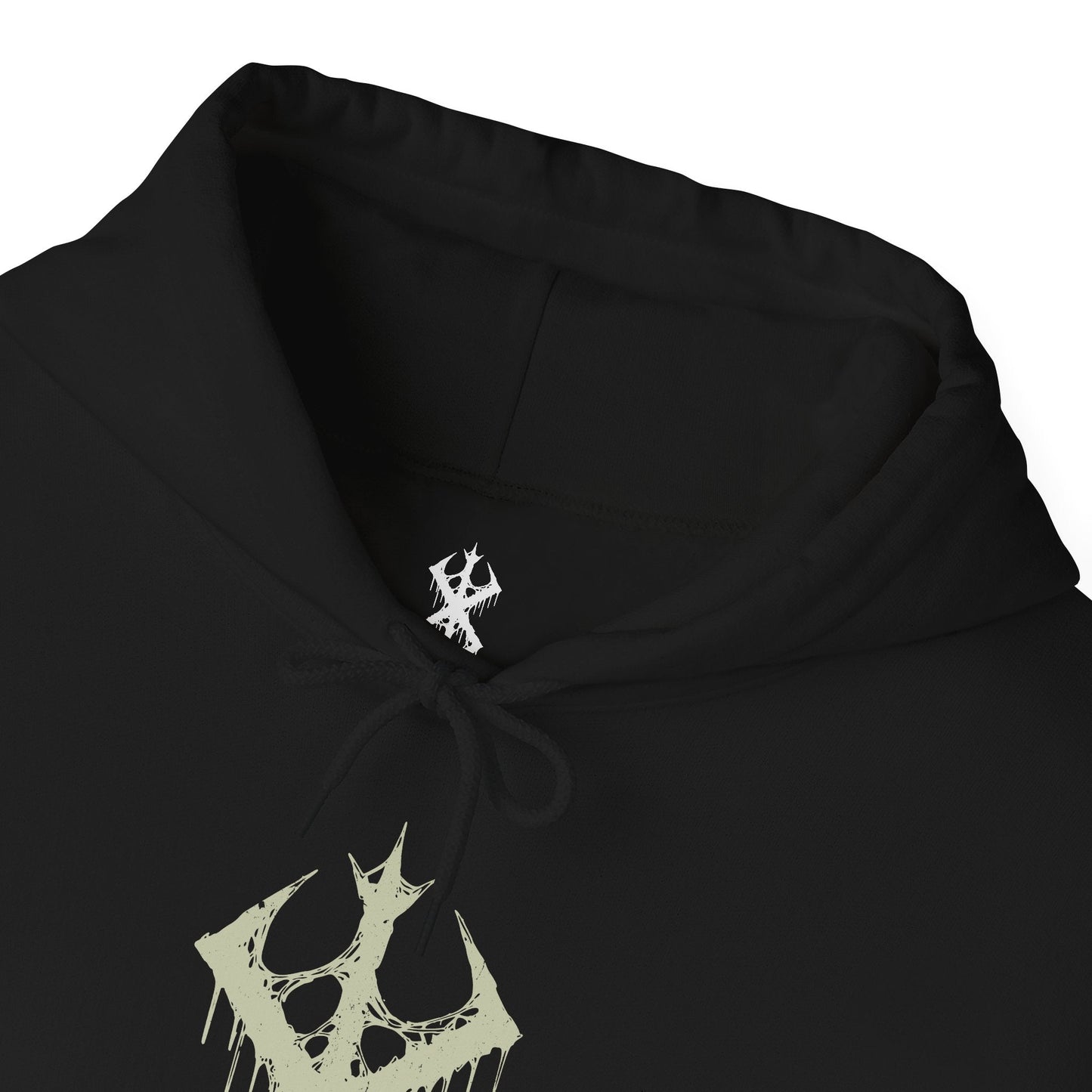 Folded Hooded Sweatshirt showcasing the Beast of Darkness from Berserk, the monstrous force rooted deep in Guts’ soul. Erupting from within when he dons the Berserker Armor, this feral creature fuels his thirst for vengeance and threatens to consume his sanity. Cloaked in darkness and driven by pain, the Beast stands as a terrifying symbol of trauma, rage, and the inner demons Guts constantly battles on his brutal journey.