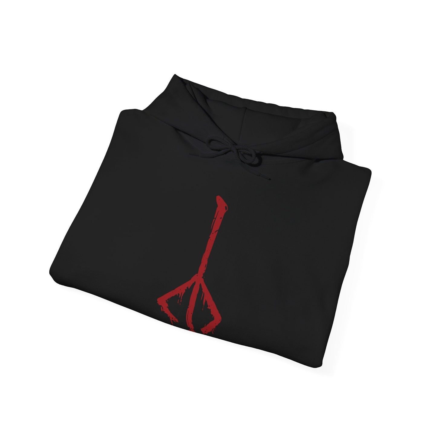 Folded T-shirt showcasing the iconic Hunter of Yharnam from Bloodborne, set against a haunting moonlit backdrop. The Night of the Hunt is in full swing, with the Hunter venturing into cursed alleys and blood-drenched chapels. This artwork evokes the dread and resolve at the heart of the game’s relentless cycle of blood, beasts, and rebirth.