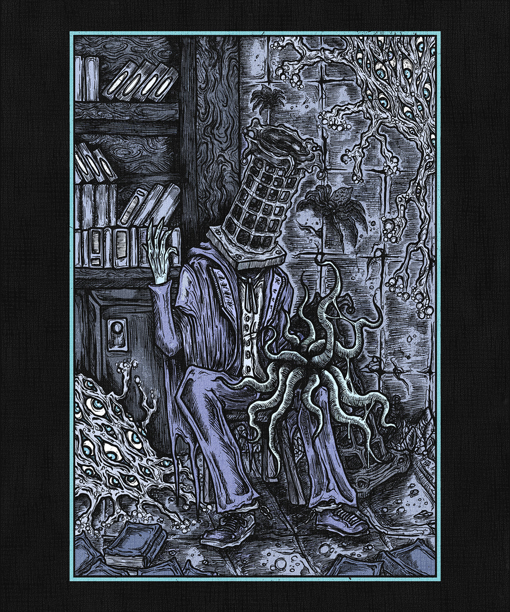 Concept Art of Bloodborne Micolash Host of the Nightmare Grim. Micolash, the Host of the Nightmare, is a key antagonist in Bloodborne, trapped within the Nightmare of Mensis. As leader of the School of Mensis, he sought to commune with the Great Ones, sacrificing sanity for forbidden knowledge. Rambling of eyes, Kos, and cosmic insight, Micolash represents the madness born from humanity’s pursuit of eldritch truth.