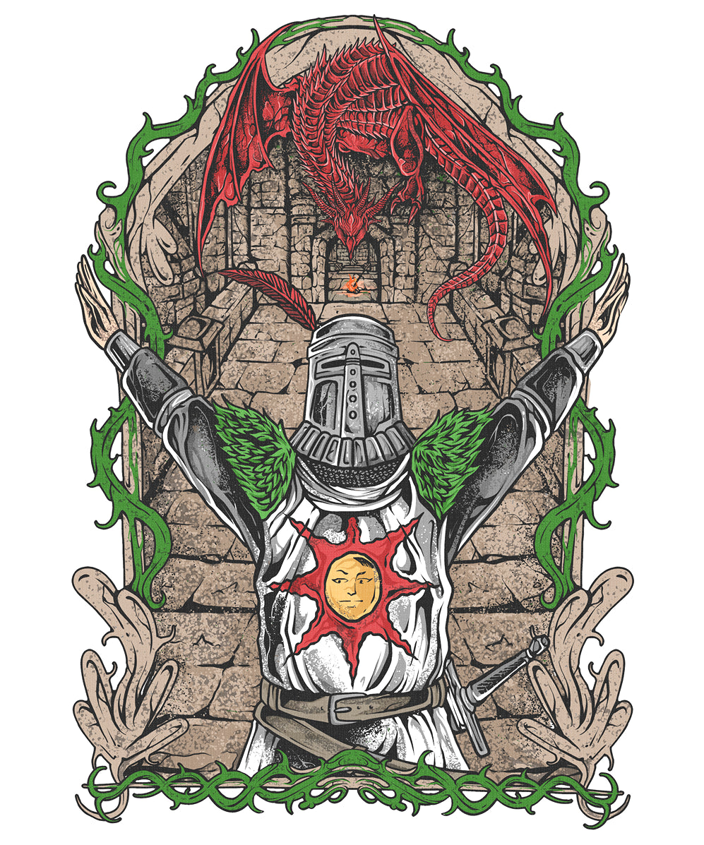Wallpaper of Dark Souls Solaire of Astora White. Solaire of Astora is a noble knight from the land of Astora in Dark Souls, famed for his unwavering optimism and pursuit of his “own sun.” He serves as a beacon of hope amid Lordran’s despair, representing the Warrior of Sunlight covenant. Whether aiding players in co-op battles or delivering his iconic phrase “Praise the Sun,” Solaire is a symbol of light and camaraderie.