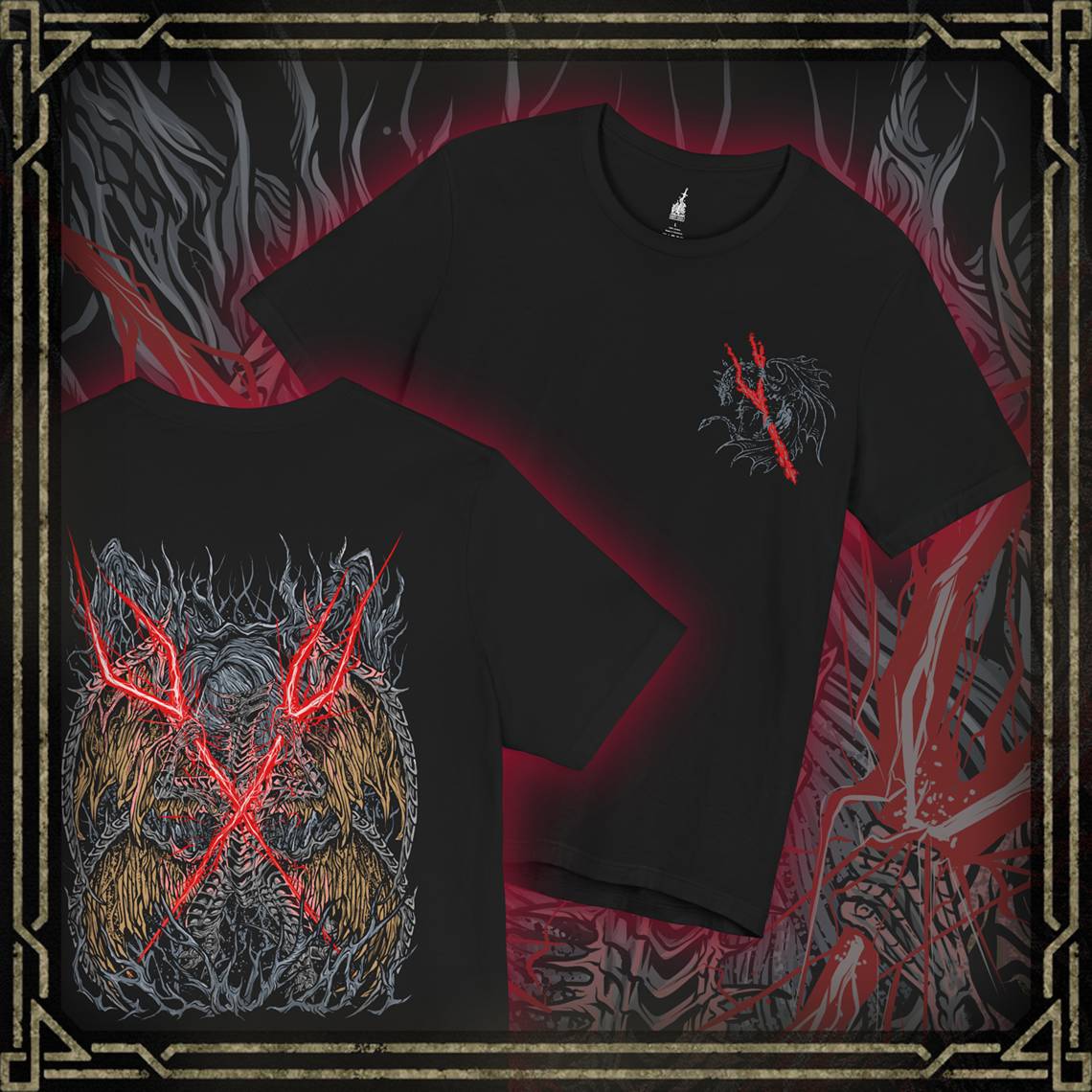SOUL'dOUT ディギーサイン EDWARD CROWE OLD SOULS TEE B - Slumerican Clothing & Apparel