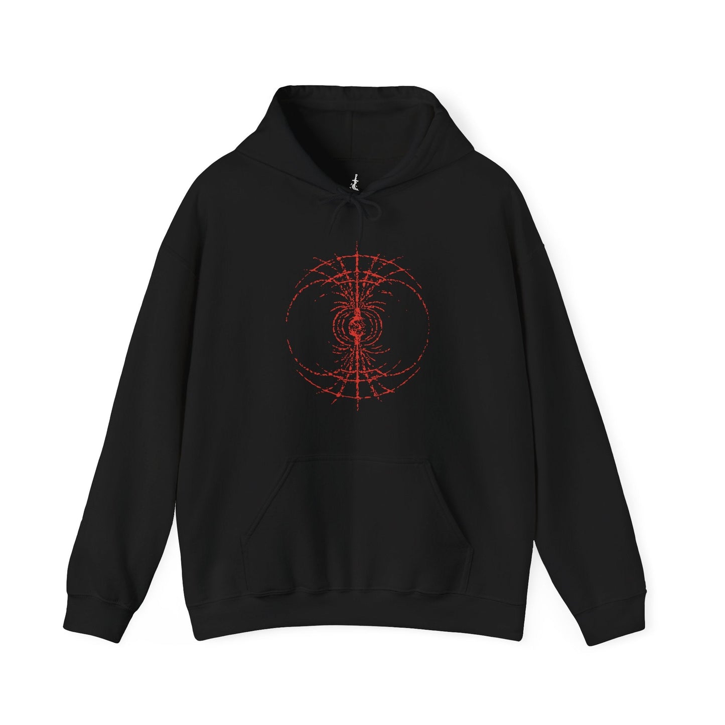 Image 3 of a Black Hooded Sweatshirt featuring the iconic Radahn Festival from Elden Ring in a rock concert style, celebrating General Radahn’s legendary showdown with fierce warriors, perfect for fans who love the epic scale and energy of this unforgettable battle in the Lands Between.