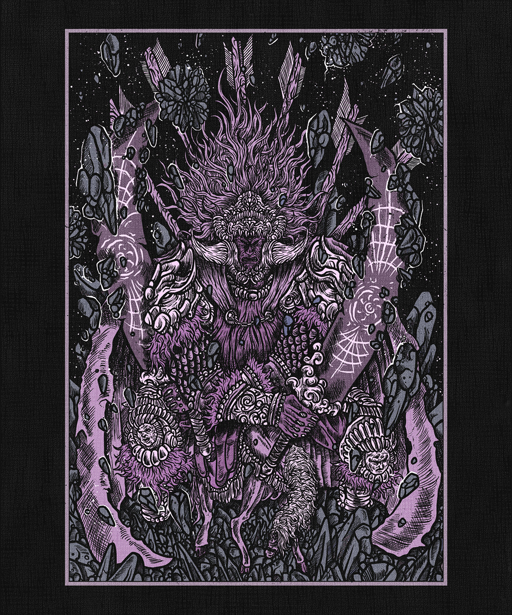 Concept Art of Elden Ring Starscourge General Radahn Grim. Starscourge Radahn is a mighty demigod in Elden Ring, known for mastering gravity magic to ride his small horse, Leonard, and halt the stars themselves. Son of Radagon and Rennala, Radahn was driven mad by Scarlet Rot after his battle with Malenia. Now a beast roaming Caelid, his fall gave rise to the legendary Radahn Festival, where warriors gather to grant him an honorable death.