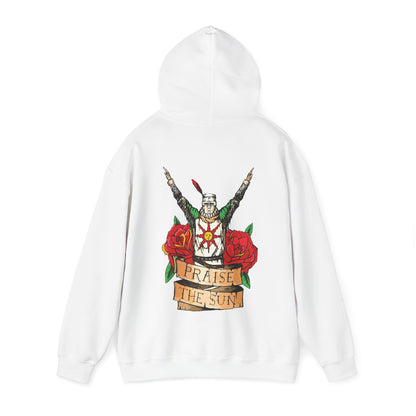 Dark Souls Solaire of Astora White Hooded Sweatshirt