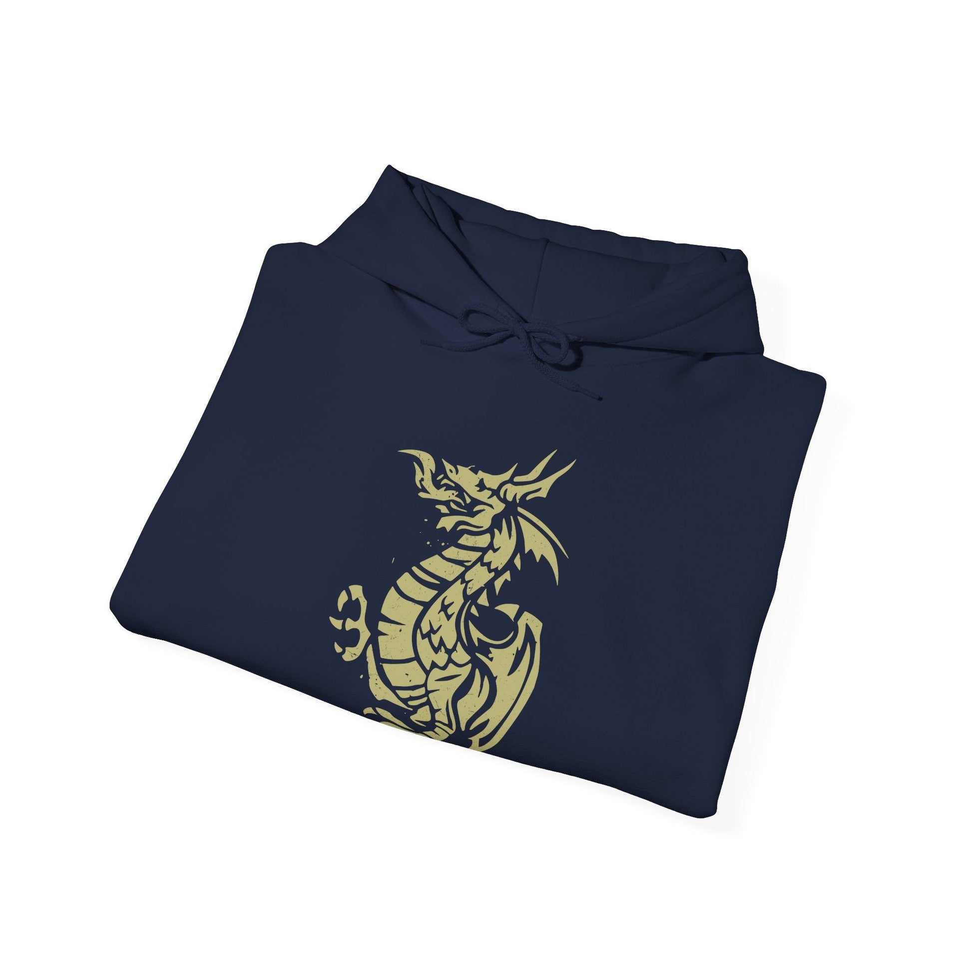 Image 6 of a Hooded Sweatshirt featuring an Elite Knight-inspired design from Dark Souls, adorned with intricate armor details that highlight the timeless look of this iconic set. Ideal for fans who appreciate classic armor and the enduring spirit of the undead journey.