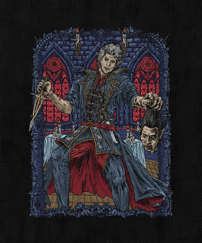 Concept Art of Baldurs Gate 3 Ascended Astarion and Cazador Szarr. The execution of Cazador Szarr marks Astarion’s darkest victory. As he ascends, the once-enslaved spawn becomes a true vampire lord, fueled by ambition and wrath. The decapitation is more than revenge — it is a transformation that reshapes Astarion’s identity, forcing players to confront the cost of survival when mercy is cast aside.