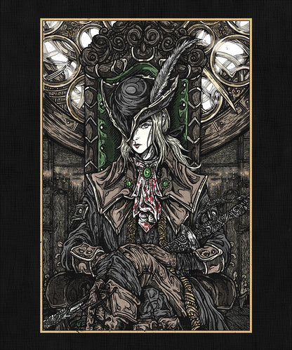 Lady Maria of the Astral Clocktower Grim Hooded Sweatshirt