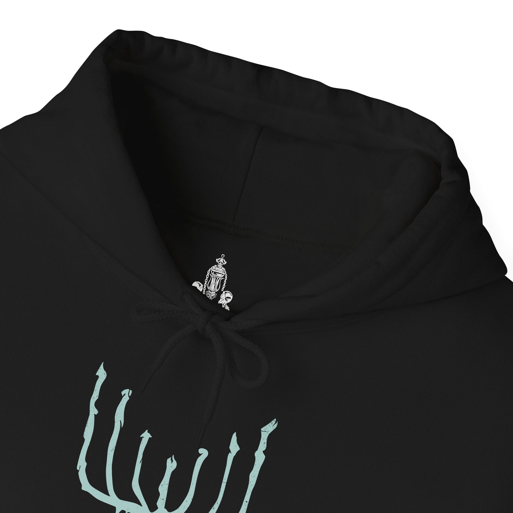 Folded Hooded Sweatshirt featuring the Orphan of Kos from Bloodborne, the anguished spawn of the Great One Kos and final guardian of the Hunter’s Nightmare. Screaming with primal rage, this emaciated, grotesque figure wields its own umbilical weapon in a relentless, grief-fueled assault. Born from cosmic tragedy and human sin, the Orphan embodies the sorrow and fury of a forsaken child of the void. This design captures the emotional weight of one of Bloodborne’s most haunting encounters.