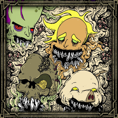Concept Art of Courage Villains. Throughout Courage the Cowardly Dog, the quiet farmhouse in Nowhere becomes the setting for encounters with bizarre villains and supernatural threats. Katz is known for his manipulative nature, Dr. Zalost for his sorrow-inducing inventions, Freaky Fred for his unsettling obsession with shaving, and Benton Tarantella for his sinister filmmaking schemes. Jean Bon adds to the series' collection of strange and memorable characters.