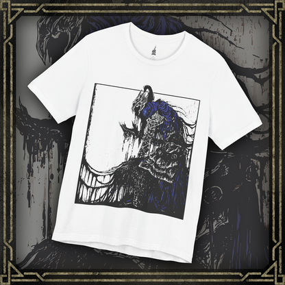 Thumbnail of a T-shirt featuring Artorias the Abysswalker from Dark Souls, showcasing detailed artwork of the legendary character, perfect for fans who admire the dark and intense nature of this iconic character.