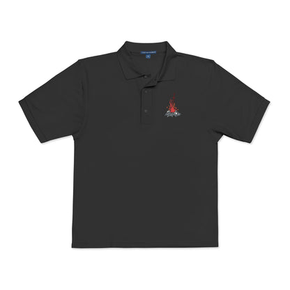 Folded Embroidered T-shirt featuring the iconic Bonfire from Dark Souls, the flickering beacon of safety and rebirth amidst a world of despair. Resting upon a sword impaled in ash, the Bonfire symbolizes fragile hope and sanctuary for the Undead. This design captures the warm glow and solemn beauty of the flame—an eternal reminder of struggle, perseverance, and the cycle of fire and dark.