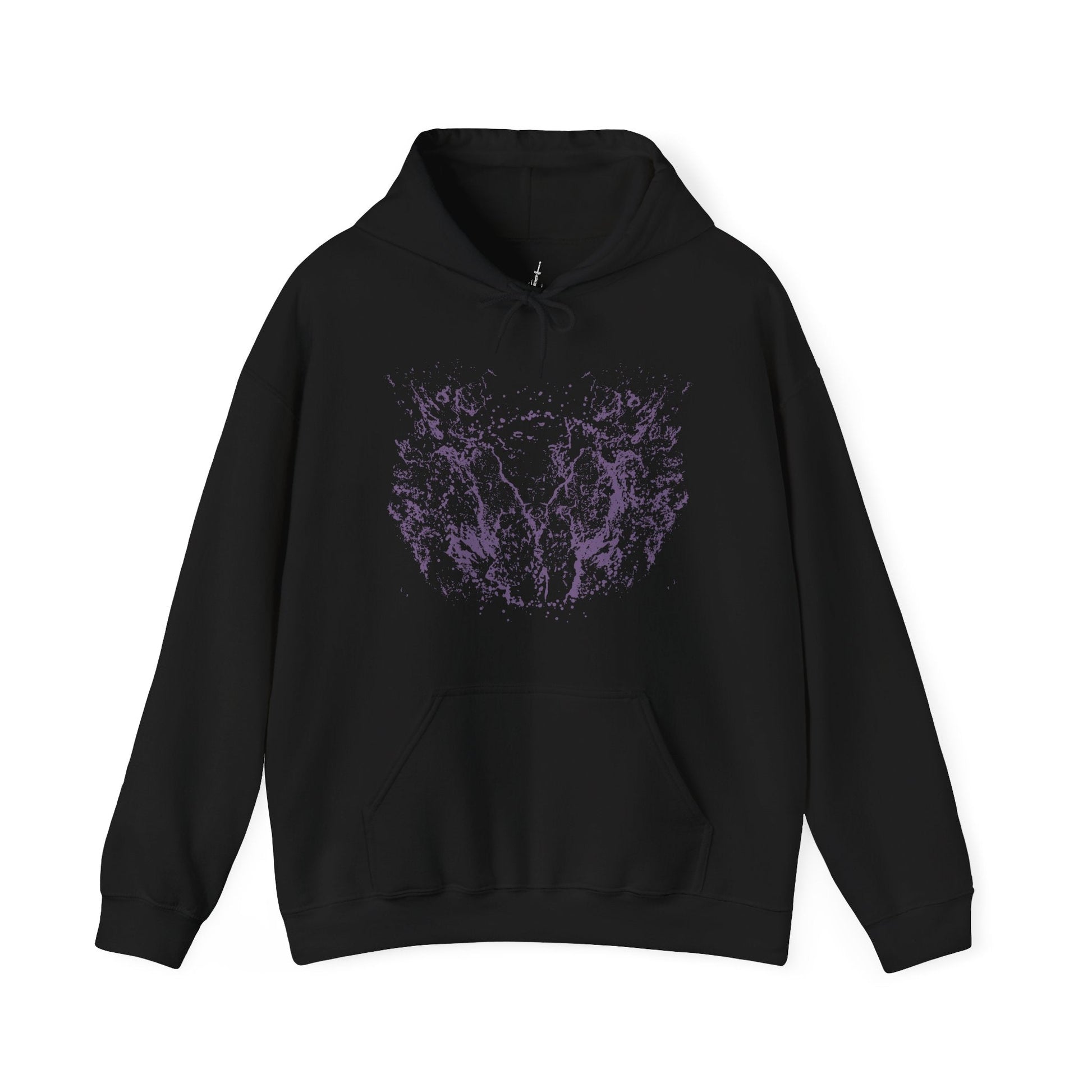 Image 4 of a Dark Souls Hooded Sweatshirt featuring Darkeater Midir, an ancient dragon forged for war against the Abyss. Despite his divine mission, centuries of consuming darkness have twisted him into a monstrous shadow of his former self. This design honors his epic scale, tragic fall, and the haunting beauty of one of the game’s most challenging battles.