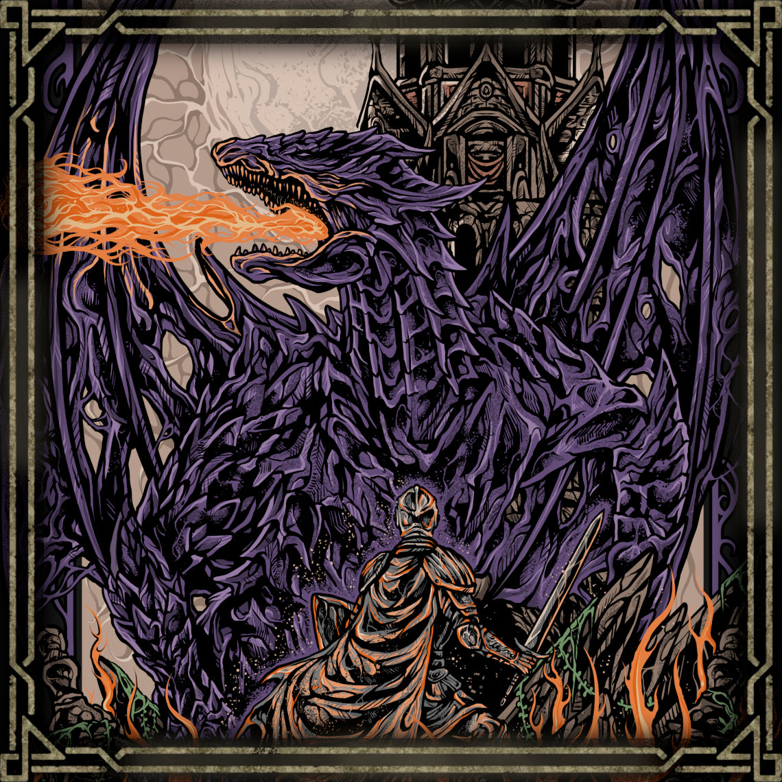 Wallpaper of Darkeater Midir. Bred by the gods to be the ultimate weapon against the Abyss, Midir served faithfully for ages. Yet his endless hunt tainted him, twisting his mind toward madness. Facing him beneath the Ringed City is a battle against an immortal guardian consumed by the darkness he swore to destroy.