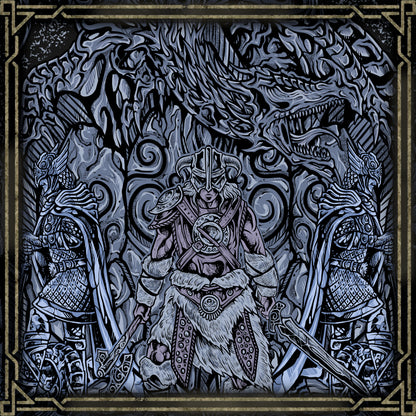 Artwork of Dragonborn. Dovahkiin, the Dragonborn, is the legendary mortal blessed with the soul and power of a dragon. Chosen by the gods, they rise to challenge Alduin, the World-Eater, and restore balance to Tamriel. With the Thu’um — the Voice — the Dragonborn channels ancient draconic power, embodying Skyrim’s eternal struggle between destiny and freedom.