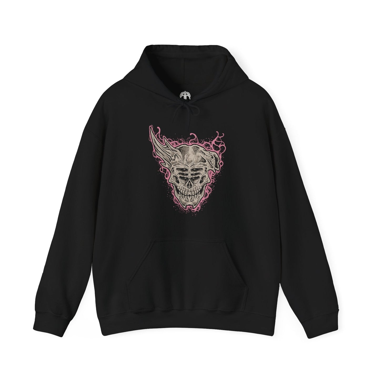 Image 4 of a Hooded Sweatshirt design of Dreglord from Elden Ring Nightreign, an immense mound of flesh, skeletal remains, and discarded debris animated by an obsessive determination to endure. Its grotesque silhouette rises from the darkness as fragments of countless fallen beings merge into a single unstoppable entity. The design highlights Dreglord's eerie immortality, communal resentment, and grotesque nature beyond all known forms of life.
