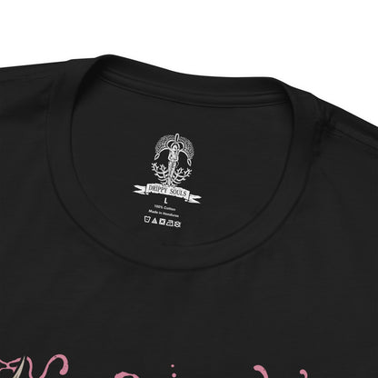Folded T-Shirt design of Dreglord from Elden Ring Nightreign, the grotesque corpse fiend formed from countless bodies and discarded detritus fused into a towering mass of writhing flesh. Fragments of armor, bones, and forgotten remains protrude from its shifting form as an eerie aura of communal resentment surrounds the abomination. The design captures Dreglord's relentless persistence, unnatural existence, and defiance of annihilation.