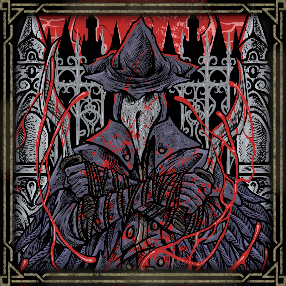 Artwork of Eileen the Crow. Eileen the Crow is a mysterious hunter in Bloodborne, known for tracking down hunters who have succumbed to bloodlust. Wearing the iconic Crowfeather Garb and wielding swift trick weapons, she moves through Yharnam as both executioner and protector, ensuring corrupted hunters do not become beasts themselves.