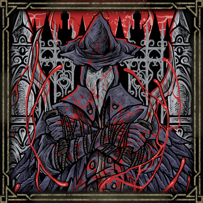 Artwork of Eileen the Crow. Eileen the Crow is a mysterious hunter in Bloodborne, known for tracking down hunters who have succumbed to bloodlust. Wearing the iconic Crowfeather Garb and wielding swift trick weapons, she moves through Yharnam as both executioner and protector, ensuring corrupted hunters do not become beasts themselves.