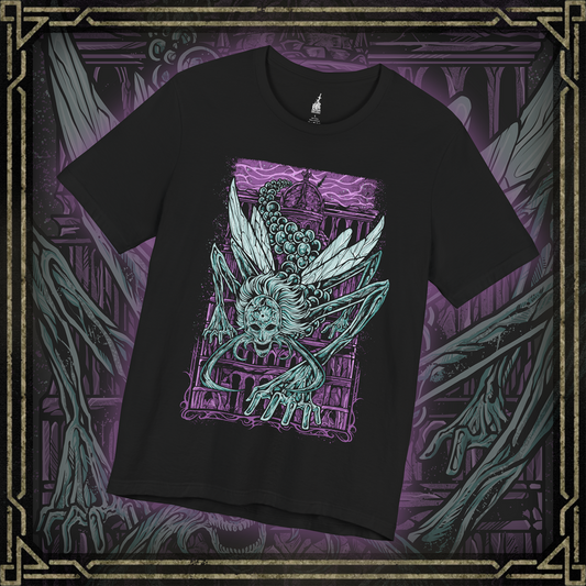 Thumbnail of a T-shirt featuring Astel, Naturalborn of the Void from Elden Ring in a grim design, showcasing the cosmic and eerie creature with its otherworldly appearance, perfect for fans drawn to the dark mysteries of the Lands Between.