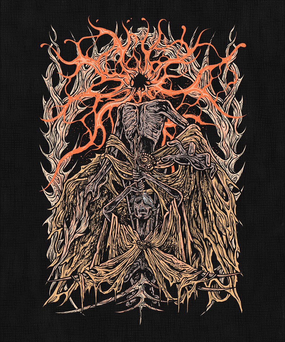 Artwork of Elden Ring Midra Lord of Frenzied Flame. Long ago, the great Sage Midra sought to ascend as a Lord of the Frenzied Flame, but his strength proved insufficient. Pierced by the branching thorns of the Greatsword of Damnation, Midra’s power was sealed by the Hornsent. In response, they forbade access to Midra’s Manse and the surrounding Abyssal Woods, shrouding the region in darkness. Condemned to eternal suffering, Midra remained in torment, bound by the will of his beloved, Nanaya.