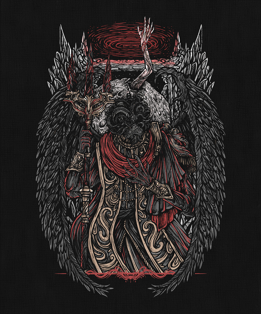 Concept Art of Elden Ring Mohg Lord of Blood. Mohg, Lord of Blood, is a demigod in Elden Ring and the ruler of the Mohgwyn Dynasty Mausoleum. Born as Mohg, the Omen, he was cursed with grotesque Omen horns and banished to the Subterranean Shunning-Grounds beneath Leyndell, Royal Capital. Unlike his twin brother, Morgott, the Omen King, Mohg embraced his accursed nature and formed a pact with the Formless Mother, an Outer God of blood and chaos. This dark allegiance granted him powerful blood incantations.