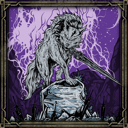 Artwork of Great Gray Wolf Sif. Great Gray Wolf Sif stands as one of Dark Souls’ most tragic figures — the faithful companion of Artorias the Abysswalker. Guarding his master’s grave with unwavering loyalty, Sif wields Artorias’ greatsword in his jaws. His battle against the Chosen Undead is a heartbreaking test of duty and devotion, a symbol of love that endures even beyond death.