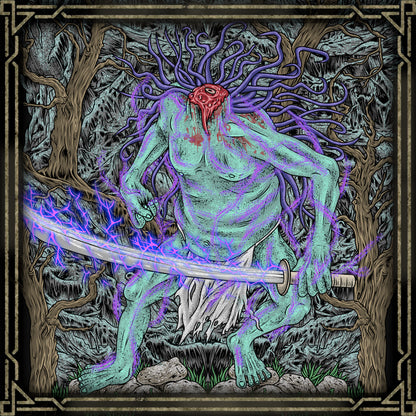 Concept Art of Headless. In Sekiro, the Headless are grotesque remnants of forgotten conflict, encountered in shadowed groves and hidden caverns. Armed with spectral weapons and terror-inducing aura, they punish the unprepared. Their existence symbolizes the spiritual corruption tied to immortality and war, turning nature’s quiet beauty into a stage for supernatural horror.