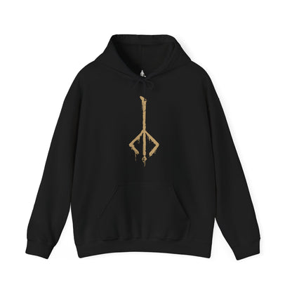 Image 4 of a Hooded Sweatshirt showcasing Lady Maria from Bloodborne, protector of the Astral Clocktower and one of the most revered figures in the Healing Church’s dark history. A master of the Rakuyo and descendant of Cainhurst blood, Maria is both graceful and brutal in combat. This design honors her melancholic story—torn between past sins and her vow to shield the secrets of the nightmare—making it a must-have for fans of Bloodborne’s gothic lore.