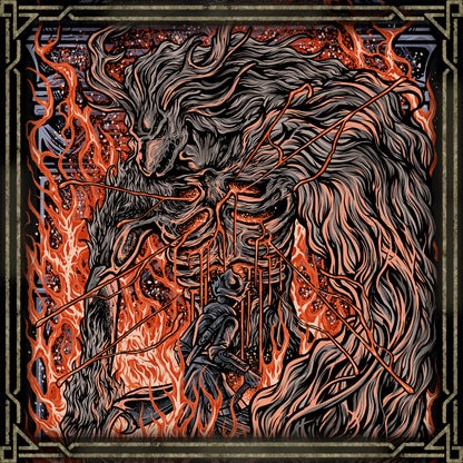 Concept Art of Laurence the First Vicar. Laurence was among the scholars of Byrgenwerth before becoming the first Vicar of the Healing Church. His belief in the transformative power of Old Blood helped shape Yharnam's history, but the widespread use of blood ministration ultimately became intertwined with the beastly scourge. Laurence's own transformation reflects the terrible price of his ambitions.