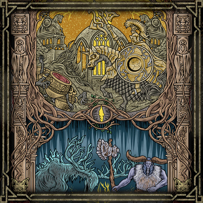 Wallpaper of Leyndell Under the Erdtree. The Tree Sentinel embodies Leyndell’s unwavering loyalty to the Golden Order, wielding sacred lightning to crush dissent. In contrast, the Eternal Cities nurture cold, star-born power and ancient mimicry, remnants of a people punished for crafting their own destiny. This contrast defines the struggle between divine obedience and cosmic independence.