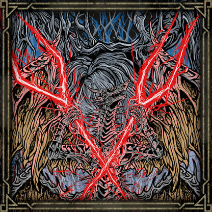 Fanart of Lichdragon Fortissax. Once a proud ally of Godwyn the Golden, Fortissax waged war against Death to preserve his friend’s soul. In its futile struggle, the dragon was corrupted by the Deathblight, becoming the Lichdragon — a being torn between life and undeath. Found deep beneath the Erdtree, Fortissax embodies the sorrow of loyalty twisted by divine tragedy.