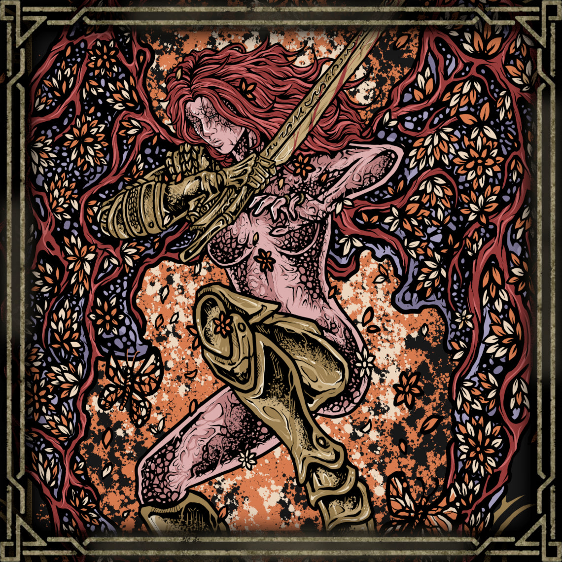 Artwork of Malenia the Scarlet Valkyrie. Malenia, Blade of Miquella, is one of the most formidable demigods in Elden Ring and the twin sister of Miquella. Born afflicted with Scarlet Rot, she became a peerless warrior and devoted protector of her brother. During the Shattering, her battle against Radahn unleashed the Scarlet Aeonia across Caelid, while Malenia herself eventually transformed into the Goddess of Rot.