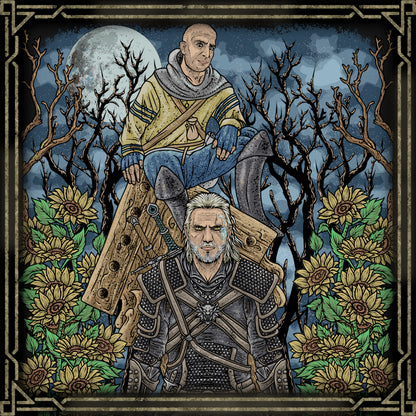 Artwork of Master Mirror. Gaunter O’Dimm, known as Master Mirror, appears at crossroads where fate bends and choices carry deadly weight. An ancient, godlike entity beyond time, he grants wishes with cruel precision, twisting desire into damnation. In The Witcher 3, the crossroads symbolize his dominion over chance, destiny, and the price mortals pay for forbidden bargains.