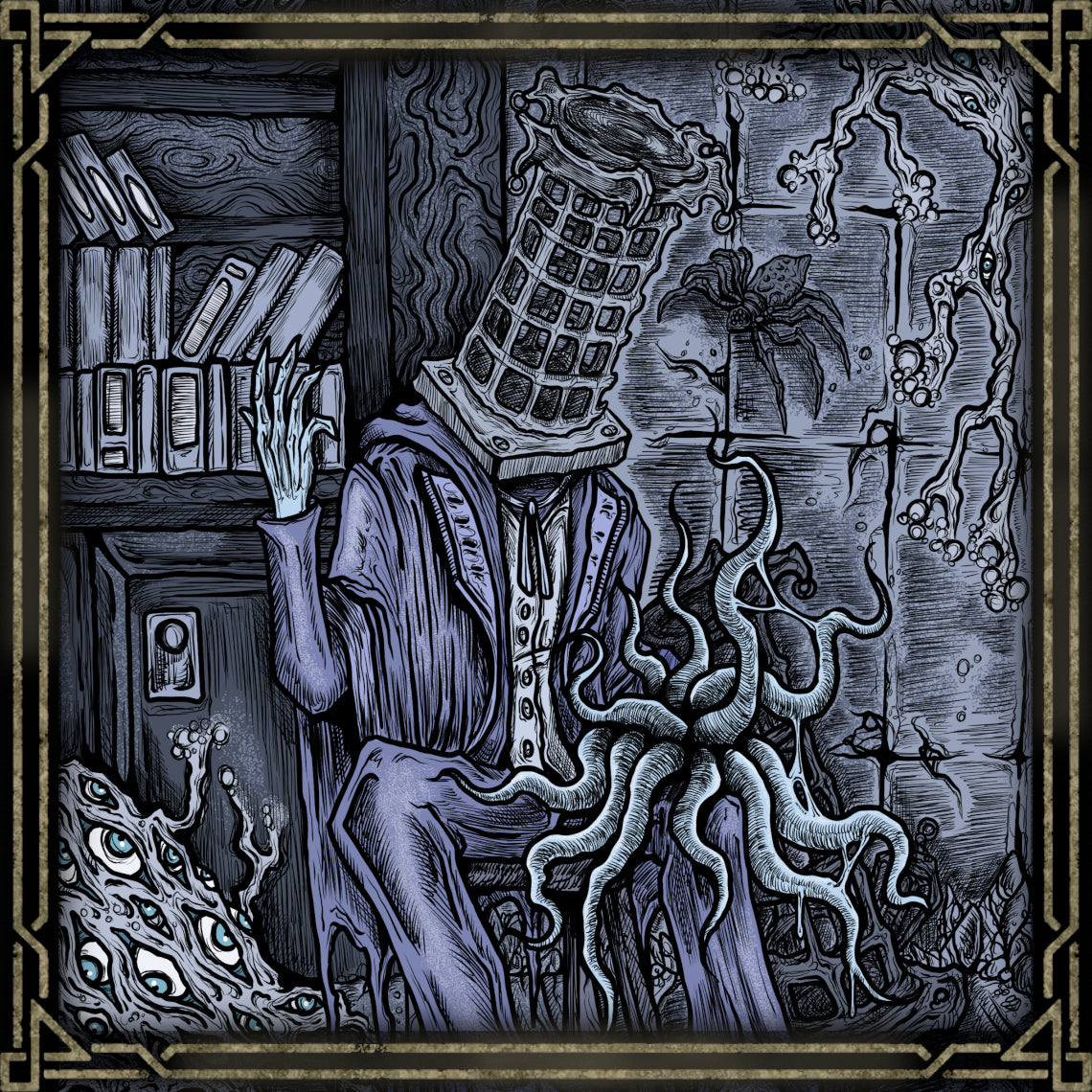 Artwork of Micolash Host of the Nightmare Grim. Micolash, Host of the Nightmare, was a scholar of the Healing Church and leader of the Mensis cult. Obsessed with communing with the Great Ones, he trapped his mind in the Nightmare to achieve cosmic insight. Mad and rambling, Micolash is the twisted voice of Bloodborne’s theme: the pursuit of forbidden knowledge at the cost of sanity.