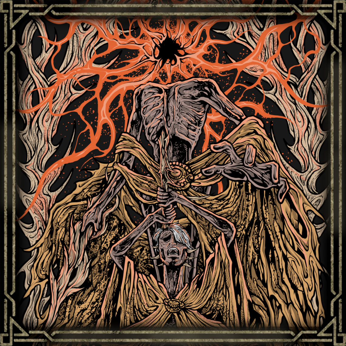 Wallpaper of Midra Lord of Frenzied Flame. Long ago, the great Sage Midra sought to rise as a Lord of the Frenzied Flame, yet his strength fell short. Struck through by the thorned Greatsword of Damnation, Midra’s might was sealed away by the Hornsent. In turn, they barred entry to Midra’s Manse and the surrounding Abyssal Woods, casting the region into shadow. Cursed to suffer endlessly, Midra remained in anguish, bound to the will of his beloved, Nanaya.