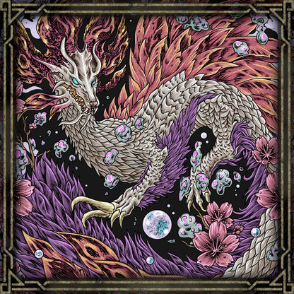 Concept Art of Mizutsune the Bubble Fox Leviathan. Mizutsune embodies beauty, speed, and elemental mastery in the world of Monster Hunter. With flowing fins, sleek movements, and explosive bubble attacks, it transforms combat into a mesmerizing dance. Hunters admire Mizutsune not only for its challenge, but for its unique combination of elegance and destructive power.