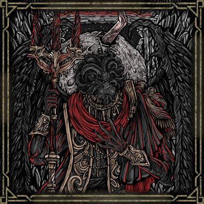 Fanart of Mohg Lord of Blood. Mohg, the Lord of Blood, is a fearsome Omen who built his dynasty on the power of cursed blood. Hidden in the depths of Mohgwyn Palace, he aims to rise above the Golden Order by uniting with Miquella. Infamous for his ritualistic blood sorceries and haunting boss fight, Mohg stands as a dark symbol of rebellion, corruption, and blasphemous ambition in Elden Ring.