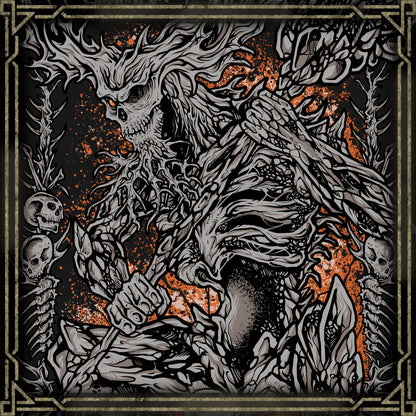 Wallpaper of Old Demon King. The Old Demon King stands as a fading remnant of the demons created by the Chaos Flame. Deep within Smouldering Lake, the ancient ruler guards the Demon Ruins as his power slowly diminishes. His immense hammer and fiery attacks make him a formidable opponent, while his crumbling strength reflects the gradual extinction of the demon race and the dying flames that once gave them life.