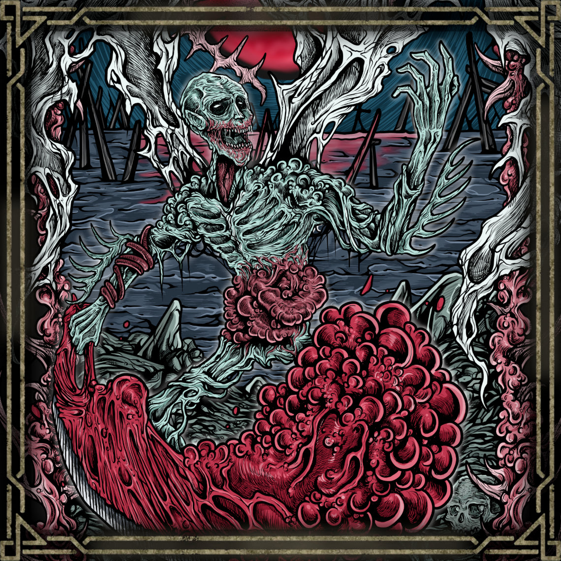 Wallpaper of Orphan of Kos. In the Hunter’s Nightmare, the Orphan of Kos emerges from Kos’s corpse, born in agony. It is the embodiment of the Fishing Hamlet’s curse, a divine retribution for the atrocities committed by Byrgenwerth’s scholars. Its furious cries and brutal combat reflect the sorrow and rage of a Great One wronged.