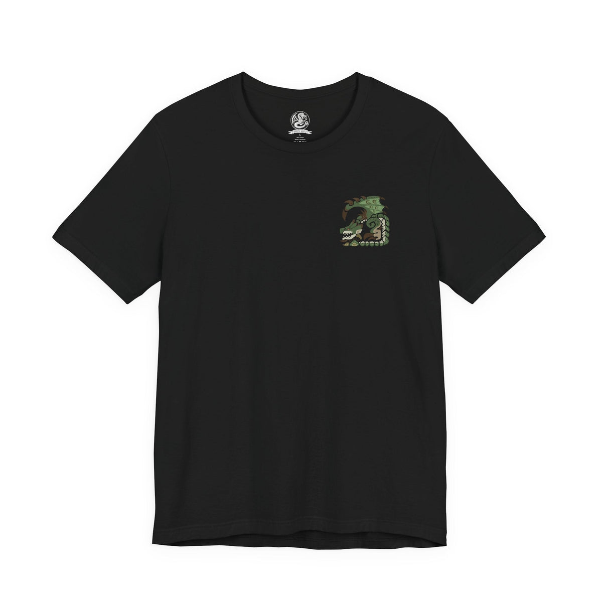 Image 4 of a t-Shirt artwork depicting Rathian charging across a rocky landscape, unleashing a stream of blazing fire while her spiked tail drips with potent venom. Dust and embers explode beneath her powerful claws as she prepares to strike. This design reflects the ferocity of the iconic female Flying Wyvern, showcasing her speed, poisonous attacks, and role as the formidable Queen of the Land.