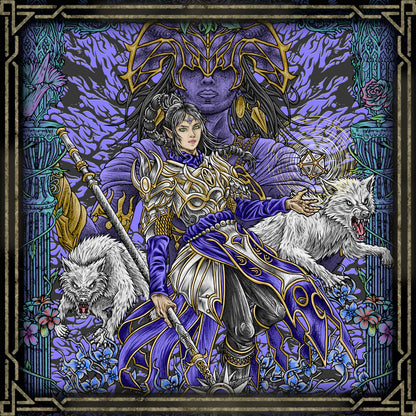 Wallpaper of Shadowheart Cleric of Shar. Bound to Shar, Shadowheart walks a path shaped by secrecy and shadow. The Lady of Loss teaches that pain and forgetting are sacred, and Shadowheart’s devotion reflects that cruel doctrine. As her memories resurface, her loyalty is tested, revealing a powerful struggle between imposed faith and personal truth beneath the dark embrace of Shar.