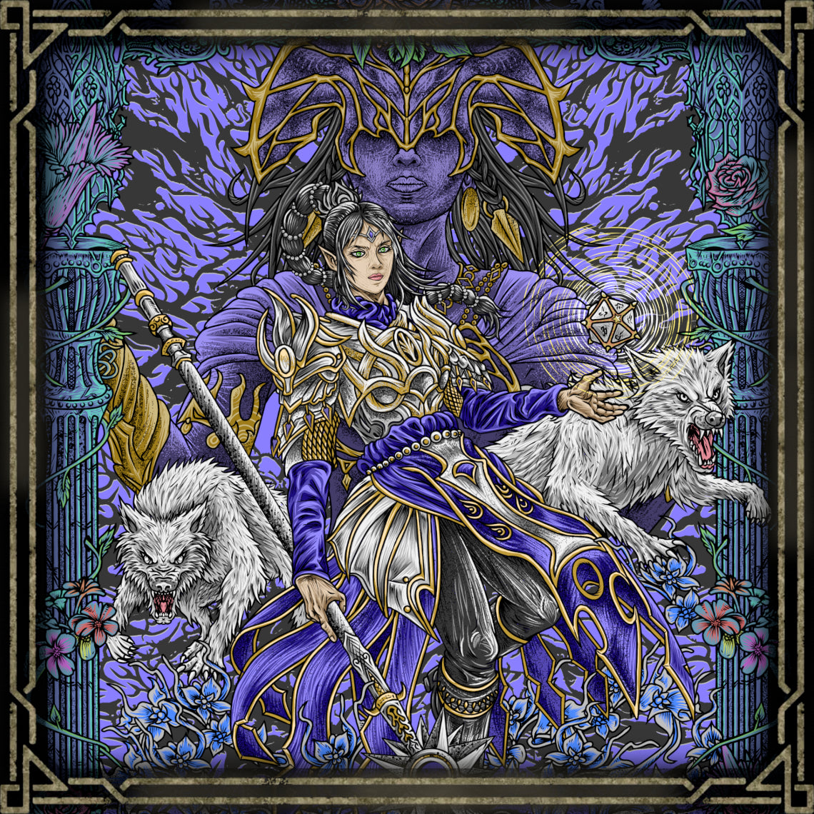 Wallpaper of Shadowheart Cleric of Shar. Bound to Shar, Shadowheart walks a path shaped by secrecy and shadow. The Lady of Loss teaches that pain and forgetting are sacred, and Shadowheart’s devotion reflects that cruel doctrine. As her memories resurface, her loyalty is tested, revealing a powerful struggle between imposed faith and personal truth beneath the dark embrace of Shar.