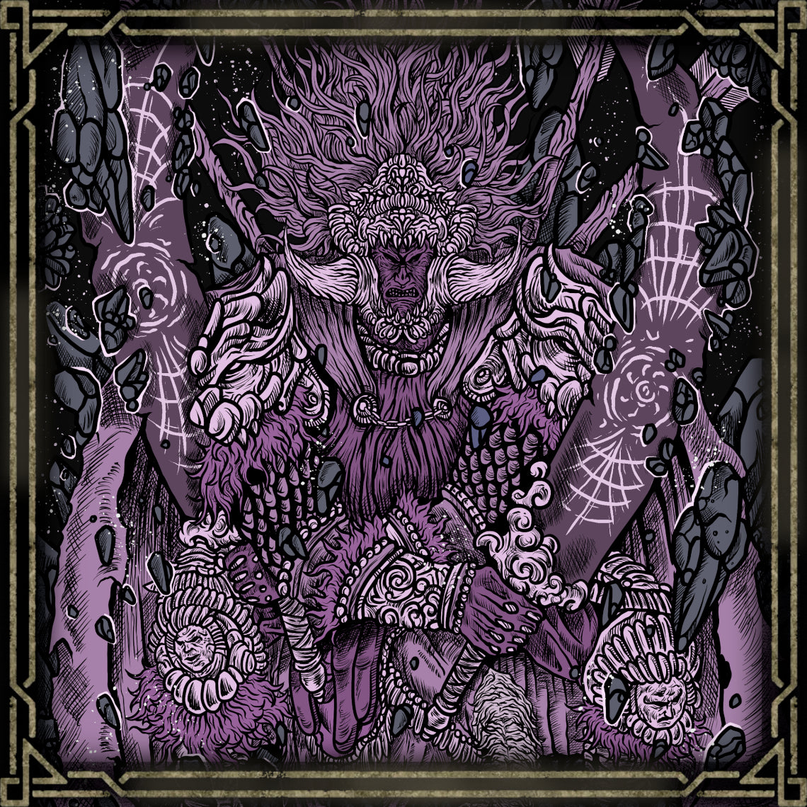 Concept Art of Starscourge General Radahn Grim. Starscourge Radahn is a mighty demigod in Elden Ring, known for mastering gravity magic to ride his small horse, Leonard, and halt the stars themselves. Son of Radagon and Rennala, Radahn was driven mad by Scarlet Rot after his battle with Malenia. Now a beast roaming Caelid, his fall gave rise to the legendary Radahn Festival, where warriors gather to grant him an honorable death.