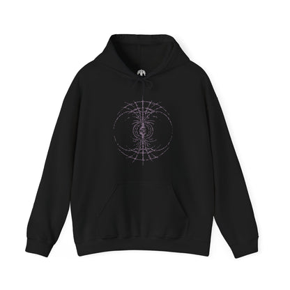 Image 4 of a Hooded Sweatshirt featuring Starscourge Radahn from Elden Ring, the Red Lion General and master of gravity magic. Towering in crimson armor and wielding twin greatswords, Radahn once held the stars themselves in place, halting the cosmos through sheer force of will. Riding his loyal steed Leonard using gravity sorcery, he is both a symbol of overwhelming strength and tragic ruin—his mind shattered by Scarlet Rot. A must-have for fans of Elden Ring’s most iconic bosses.