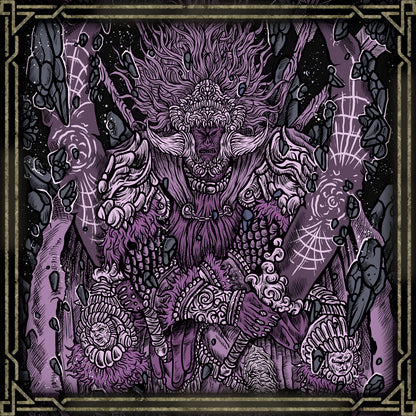 Wallpaper of Starscourge General Radahn Grim. Once a protector of the cosmos, General Radahn fell victim to the Scarlet Rot, turning him into the dreaded Starscourge. His epic duel during the Radahn Festival is a highlight for players seeking to challenge one of Elden Ring’s most iconic bosses. Radahn’s story reflects themes of decay, power, and tragedy.