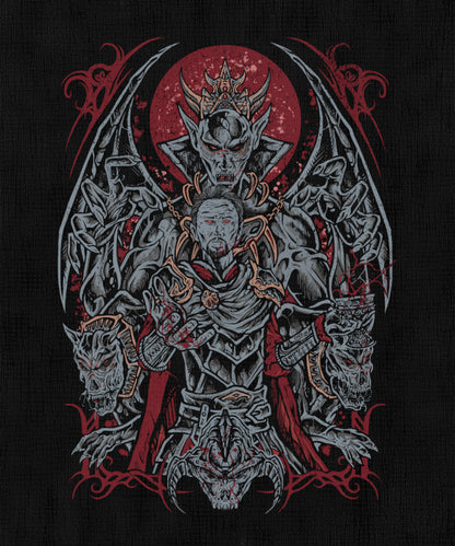 Concept Art of The Elder Scrolls Skyrim Lord Harkon Vampire Lord. Lord Harkon embodies the darkest legacy of Molag Bal, transformed into a towering Vampire Lord with devastating blood magic. Obsessed with prophecy, he wages war against mortals and Dawnguard alike to plunge Skyrim into endless shadow. His fall reveals the tragic cost of power — a king who surrendered his humanity for immortal hunger.