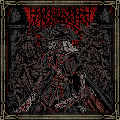 Concept Art of The Old Hunters. The Old Hunters were pioneers who hunted beasts at the behest of the Healing Church. Though heroes in Yharnam’s eyes, their devotion twisted into obsession. Their legacy became one of tragedy—warriors like Ludwig and Lady Maria bound within the Nightmare, embodying the curse of blood and the sins of the Church.