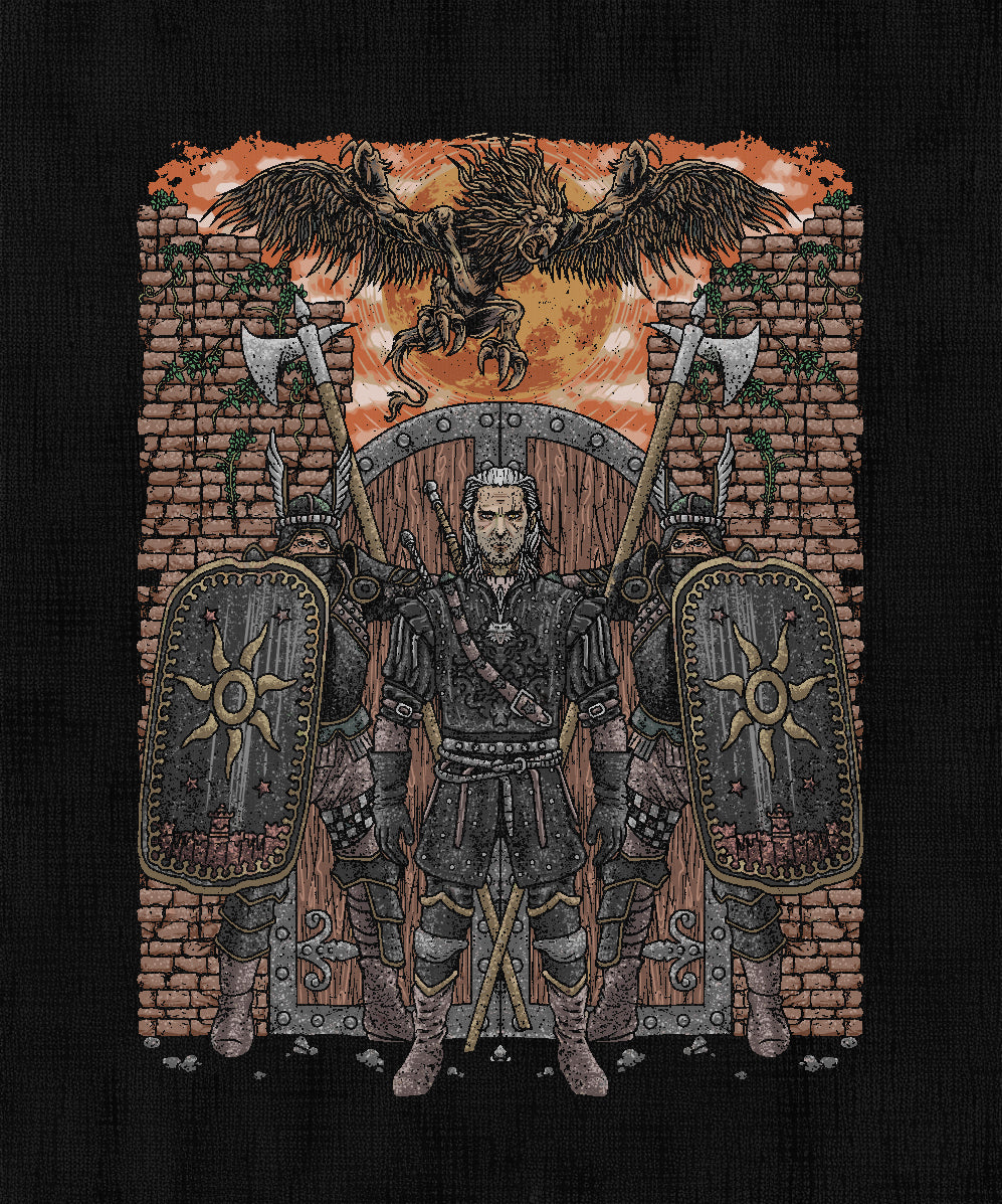 Concept Art of The Witcher 3 The Beast of White Orchard. The Beast of White Orchard emerges as Nilfgaard’s shadow looms over the region. Poisoned fields, dead soldiers, and broken balance drive the griffin into rage. Slaying it is more than a contract — it is a lesson in how imperial conquest and human violence twist the natural order, creating horrors that witchers are left to clean up.