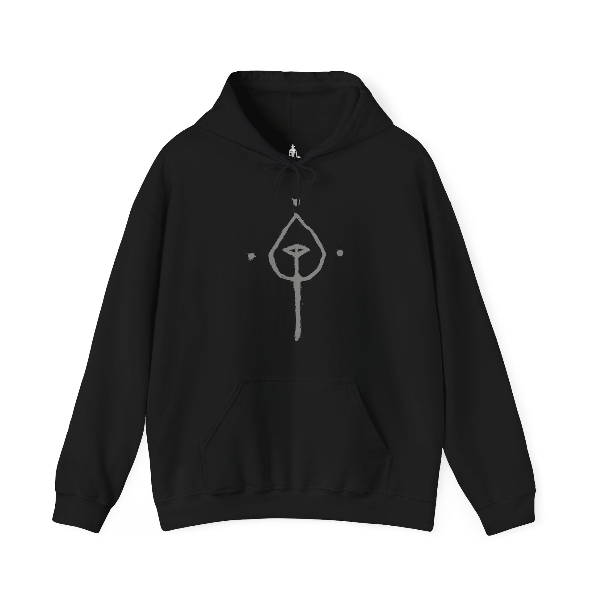 Image 4 of a Hooded Sweatshirt showcasing Vicar Amelia, one of Bloodborne’s most haunting bosses, whose beastly form reveals the dark price of faith. Towering, clawed, and veiled in fur, she lets out anguished howls in the Grand Cathedral. This artwork highlights her massive scale and eerie blend of sanctity and monstrosity—a terrifying emblem of the Healing Church’s cursed ambitions.